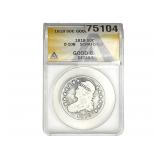 1818 Capped Bust Half Dollar ANACS G6