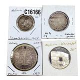 Various Dates Various Silver Coins VF