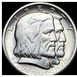 1936 Silver Long Island Half Dollar NEARLY  UNCIR