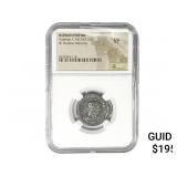 Roman Valerian I, AD 253-260 BI Dbl-Denarius NGC