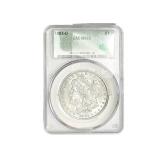 1883-O Morgan Silver Dollar CAC MS63
