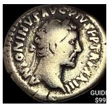 Roman Ant. Pius 138-161 AD Silver Denarius NEARLY