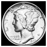 1941-D Silver Mercury Dime UNCIRCULATED