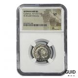 Roman Gallienus, AD 253-268 BI Dbl-Denarius NGC V