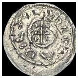 1095-1114 Hungary Coloman SIlver Denar UNCIRCULATE