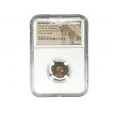 Roman House Of Constantine AE3/4(BI Nummus) NGC