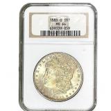 1885-O Morgan Silver Dollar NGC MS64