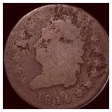 1814 Classic Head Large Cent NICELY CIRCULATED