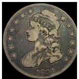 1834 Capped Bust Half Dollar LIGHTLY CIRCULATED