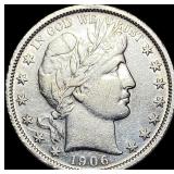 1906-O Barber Half Dollar CLOSELY  UNCIRCULATED