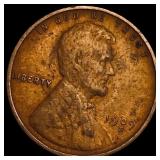 1909-S Lincoln Wheat Cent LIGHTLY CIRCULATED