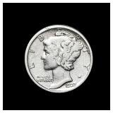 1923-S Mercury Dime CLOSELY UNCIRCULATED