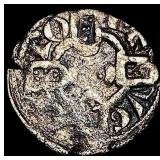 1248-1279 Portugal Alfonso III Silver Denero NEARL