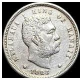 1883 Hawaii Dime CLOSELY UNCIRCULATED