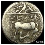 Illyria 260/167-98 BC Silver Drachm NEARLY UNCIRC