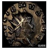 Roman Gallienus 253-268 AD Bronze Dbl Denarius CH