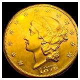 1876-CC $20 Gold Double Eagle