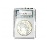 1882-S Morgan Silver Dollar NCGS AU58