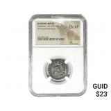 Roman Gallienus, AD 253-268 BI Dbl-Denarius NGC C