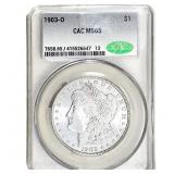 1903-O Morgan Silver Dollar CAC MS65