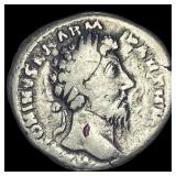Roman Commodus AD 177-192 Silver Denarius NEARLY