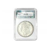 1890-S Morgan Silver Dollar NCGS AU58