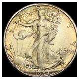 1934-S Walking Liberty Half Dollar CHOICE AU