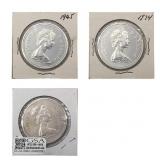 Various Dates Canada Silver Dollar MS