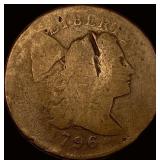 1796 Draped Bust Large Cent NICELY CIRCULATED