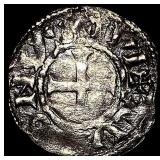 1150-1200 AD France Abbey of St.Martin Silver Deni