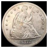 1872 Seated Liberty Dollar