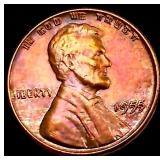 1955/55 DDO Wheat Cent