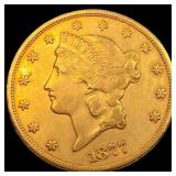 1877-CC $20 Gold Double Eagle