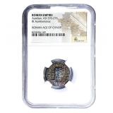 Roman Aurelian, AD 270-275 BI Dbl-Denarius NGC