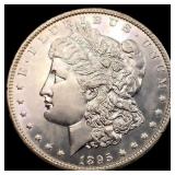 1895-O Morgan Silver Dollar