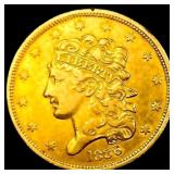 1836 $5 Gold Half Eagle