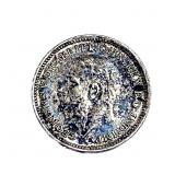 1928 Silver GB 3 Pence George V AU