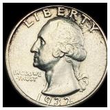 1932-D Silver Washington Quarter CLOSELY  UNCIRCU