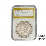 1895-O Morgan Silver Dollar PGA XF45