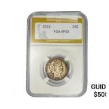 1913 Barber Quarter PGA XF40
