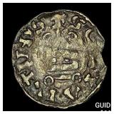 1150-1200 AD France Abbey of St.Martin Silver Deni