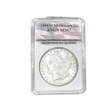 1898-O Morgan Silver Dollar ANGS MS67