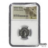 Roman Gallienus, AD 253-268 BI Dbl-Denarius NGC V