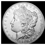 1884-S Silver Morgan Dollar CHOICE AU
