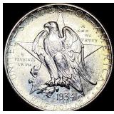 1934 Silver Texas Half Dollar UNCIRCULATED
