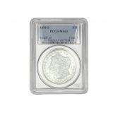 1878-S Morgan Silver Dollar PCGS MS63