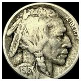 1916 Buffalo Nickel LIGHTLY CIRCULATED