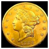 1882-CC $20 Gold Double Eagle