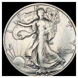 1928-S Walking Liberty Half Dollar NEARLY  UNCIRC