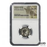 Roman Gallienus, AD 253-268 BI Dbl-Denarius NGC C